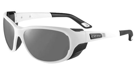 Lunettes cebe everest white black matte zone brown silver