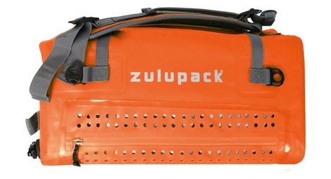 Sac duffle étanche 65l orange zulupack