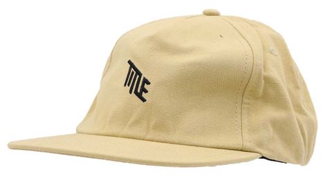 Casquette title unstructured jaune