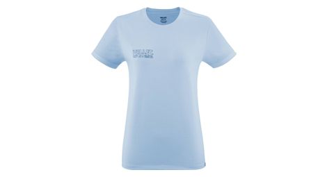 Camiseta de mijo para mujer azul mijo