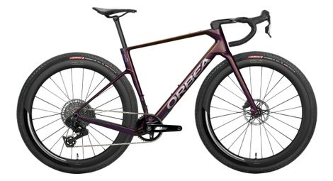 Vélo de Gravel Orbea Terra Race M31eLTD 1X Sram Rival AXS 13V 700 mm Violet Sunset 2027