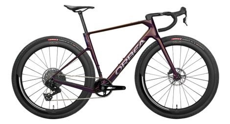 orbea terra race m31eltd gravel bike 1x sram rival axs 13 speed 700 mm sunset purple 2027