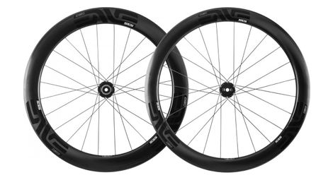 Paire de Roues Enve SES 5.6 Disc Tubeless Ready | 12x100 - 12x142 mm Noir