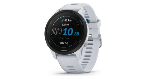 Garmin forerunner 255 music sportuhr weiß