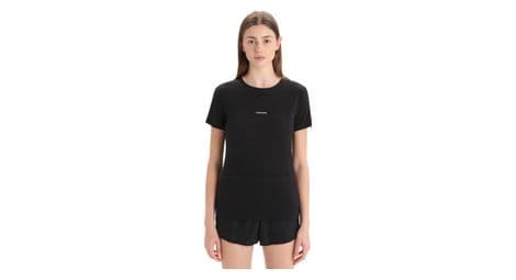 Icebreaker zoneknit women's merino short sleeve t-shirt black