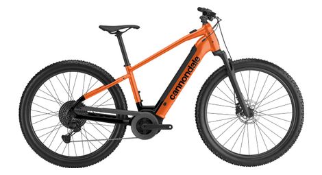 Cannondale trail neo 3 shimano deore 10v 500 wh 29'' arancione mountain bike elettrica semi-rigida