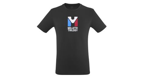 Millet chamonix tri t-shirt schwarz xs