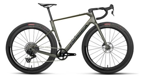 Vélo de Gravel Orbea Terra Race M31eLTD 1X Sram Rival AXS 13V 700 mm Vert Spaceship 2027
