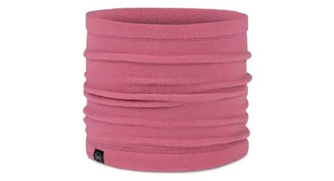 Tour de cou buff polar neck warmer tulip rose