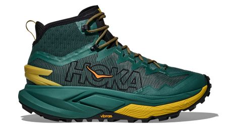 Zapatillas de senderismo Hoka Mafate Hike verde/amarillo para hombre