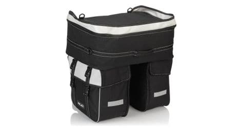 Sacoche de porte bagage xlc ba s68 noir anthracite 58 l