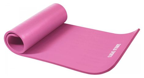 Tapis en mousse petit 190x60x1 5cm yoga pilates sport a domicile couleur fuchsia
