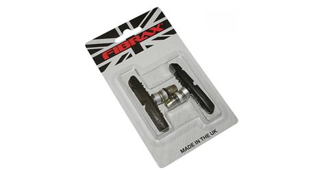 Porte patin frein vtt a vis symetric fibrax 70mm noir (1 paire) premium