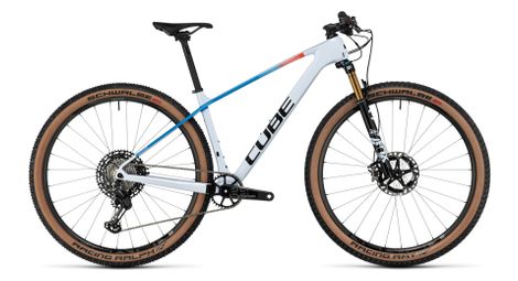 Cube elite c:68x slx hardtail mtb shimano xtr 12s 29'' teamline grigio blu