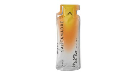 Gel énergétique santa madre caféine orange - 50ml