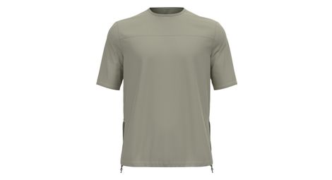 Maillot manches courtes odlo cargo chill-tec hyper contrast gris