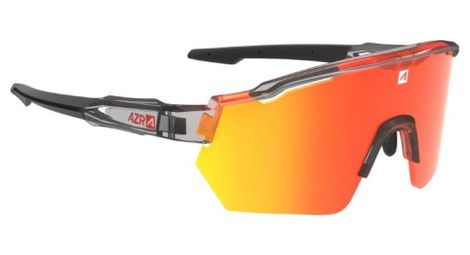 Coffret lunettes azr race rx blanc verni/noir/écran rouge