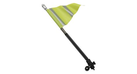 Drapeau securite avec led fixation porte bagage vendu a l unite