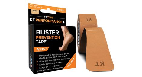 Pansements kt tape blister prevention tape beige