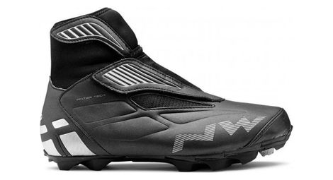Chaussures vtt hiver northwave husky noir / argent