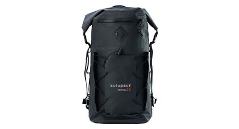 Sac à dos étanche poche à eau 25l noir zulupack