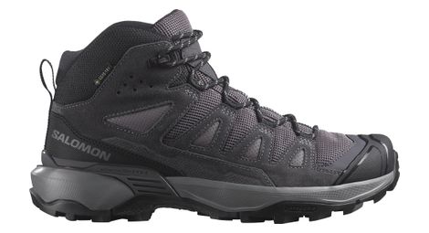 Chaussures de randonnée femme salomon x ultra 360 mid gore-tex gris/noir