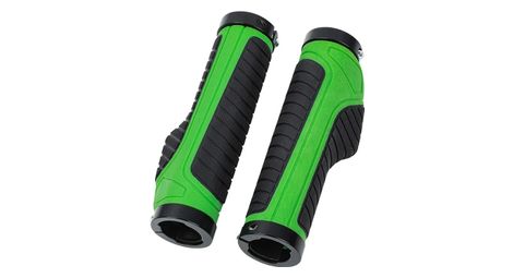 Poignées de Guidon de Vélo Verrouillage Grip Vert