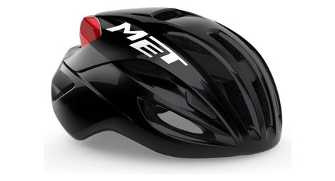 Casque route met rivale mips noir/rouge