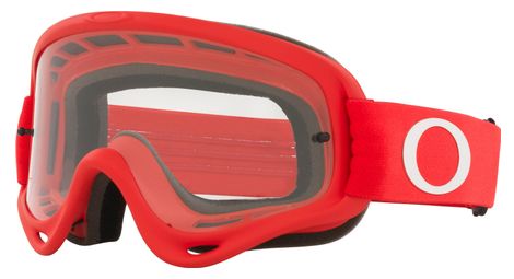 Masque oakley xs o-frame mx rouge transparent / ref : oo7030-30