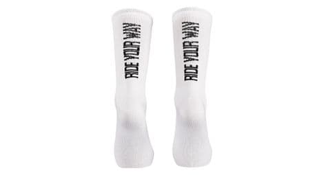 Chaussettes unisexe northwave ride your way blanc