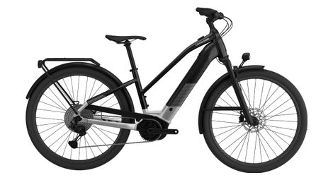 Cannondale tesoro neo x 3 low step elektro city bike shimano cues 9s 500wh 29'' schwarz grau