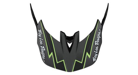 Troy lee designs d4 visor graph gris verde
