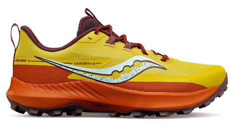 Chaussures de trail saucony peregrine 13 jaune orange 43