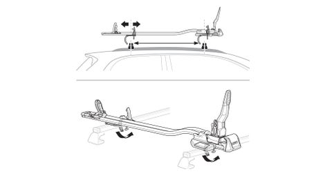 Fastride Topride Adapter Fur Thule Fastride Und Topride Dachfahrradtrager