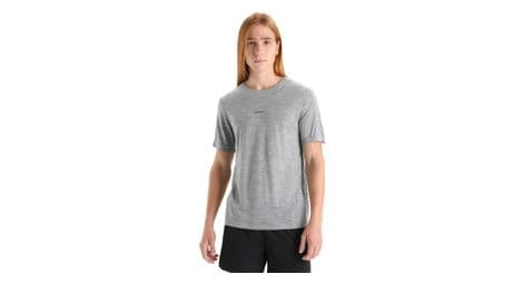 Icebreaker zoneknit grey merino short sleeve t-shirt
