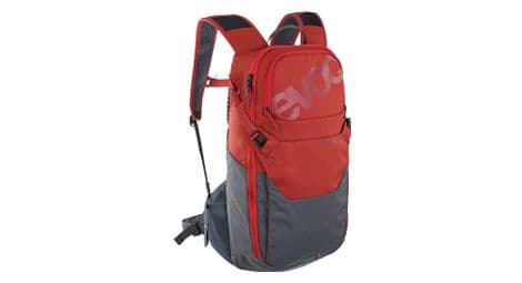 Sac à dos evoc ride 12l rouge / gris + poche à eau 2l