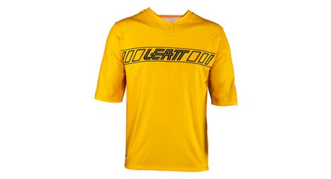 Maillot Manches Courtes Leatt Enduro 3.0 Jaune