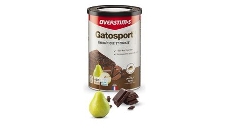 Gâteau énergétique overstims gatosport chocolat/poire - 400g