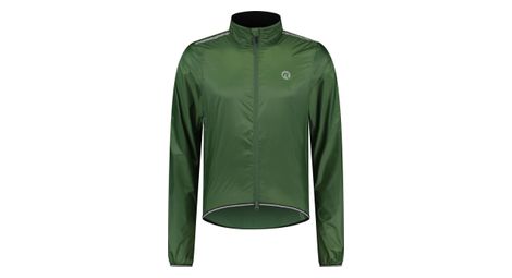 Veste Velo Pluie Vent Rogelli Essential - Homme - Vert militaire