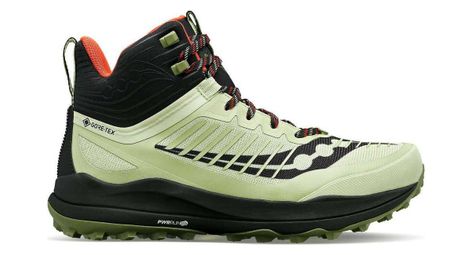 Saucony ultra ridge gtx trail running shoes verde nero