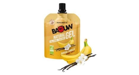 Gel énergétique baouw natural banane / vanille 85 grammes