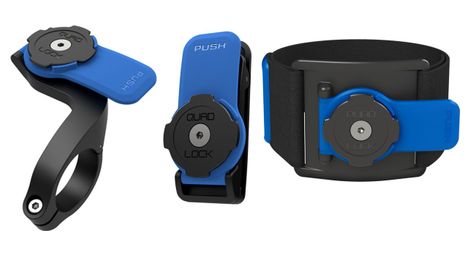 Pack support guidon + brassard + clip ceinture quad lock