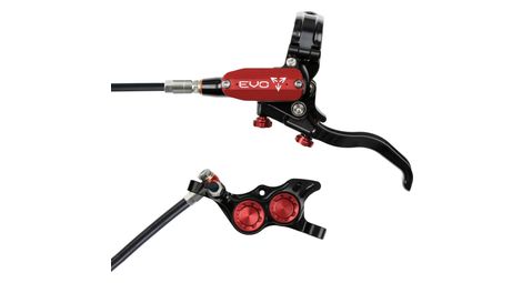 Frein avant hope tech4 evo tr4 noir / rouge durite standard