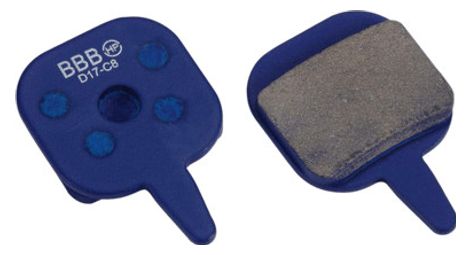 Paire de plaquettes bbb discstop hp pour tektro io / novela < 2010