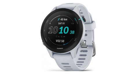 Montre de sport garmin forerunner 255s music blanc