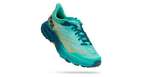 Hoka speedgoat 5 donna blu trail running shoes