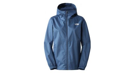 Veste imperméable the north face quest jacket femme bleu