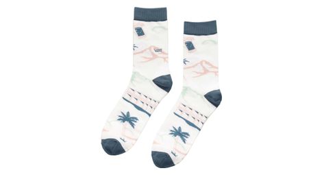 Vans Classic Print 3/4 Crew Socks Blanco