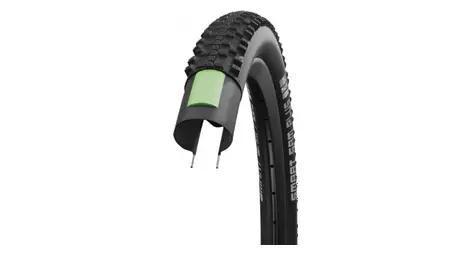 Pneu vtt - vae 20 x 2.35 schwalbe smart sam plus addix noir tr (60-406) double defense renfort greenguard homologue vae e50