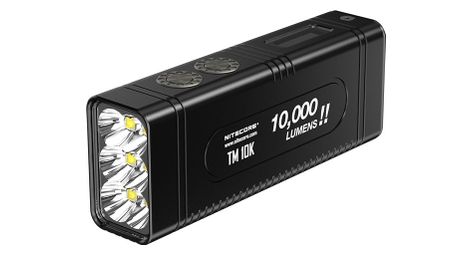 Lampe de poche led haute performance nitecore tm10k 10000 lumens